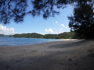 加計呂麻島、渡連海岸