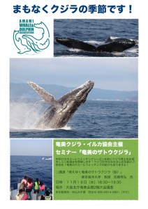 セミナー「奄美のザトウクジラ」