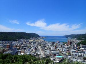 おがみ山より名瀬市街地